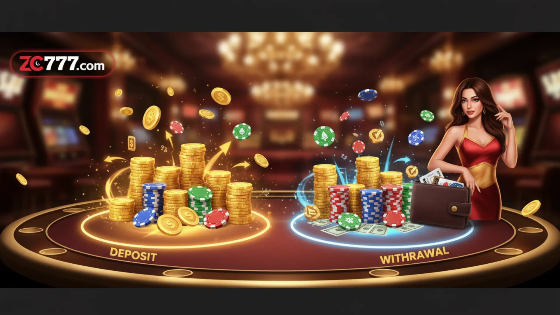 ZC777 Deposit and Withdrawal ZC777 Deposit and Withdrawal